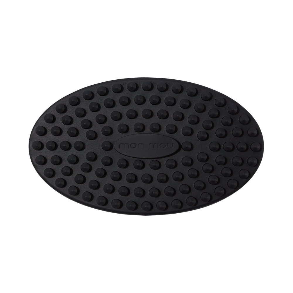 MON MOU Soft Body Brush Black - Силіконова губка для очищення шкіри MON MOU Soft Body Brush Black - Силіконова губка для очищення шкіри